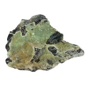 Prehnite Specimen Raw Mineral Crystal Green Natural Stone Collector/Decor 8 Oz